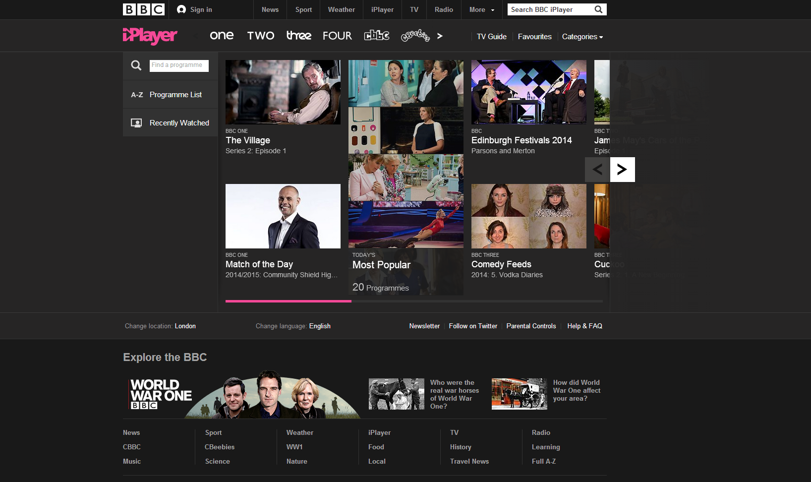 BBC iPlayer launching on Xbox One by end of 2014